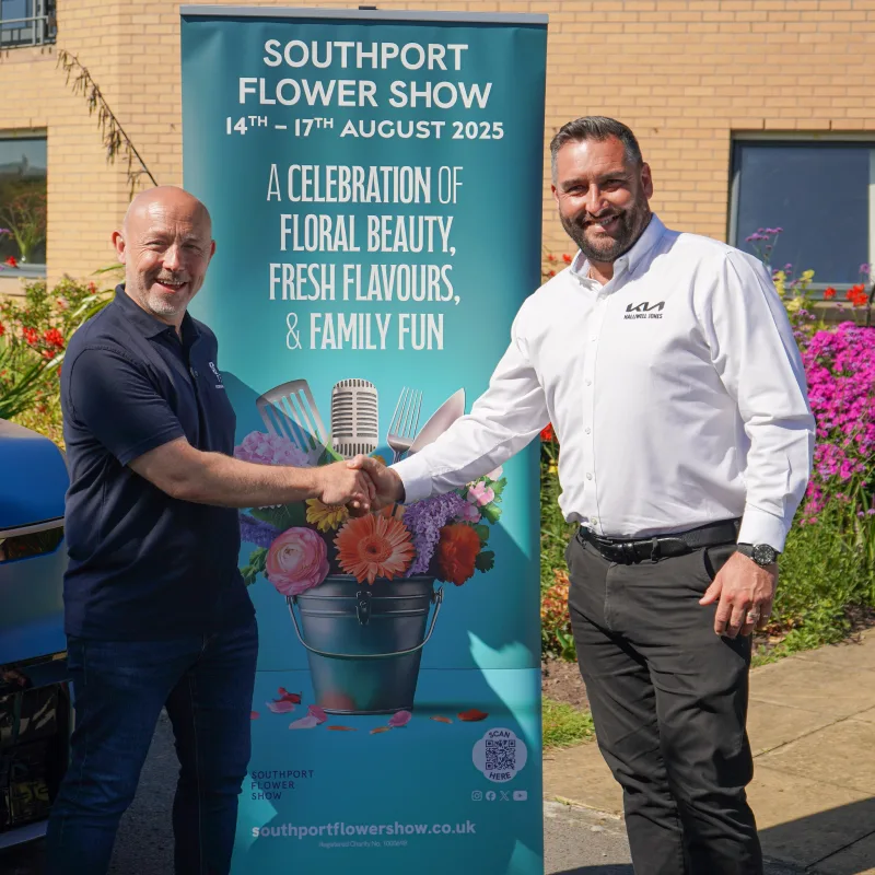 Halliwell Jones Kia Southport announces headline sponsorship of the Southport Flower Show 2025