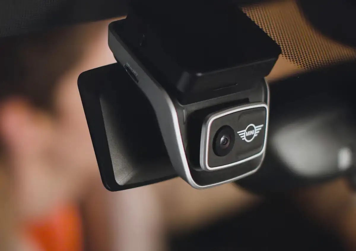 The New MINI Advanced Car Eye 3.0 Pro Camera, available from £625*. image