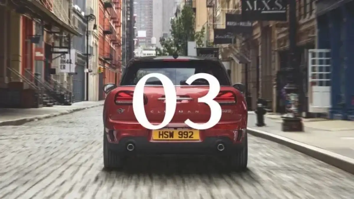 You drive your MINI away image