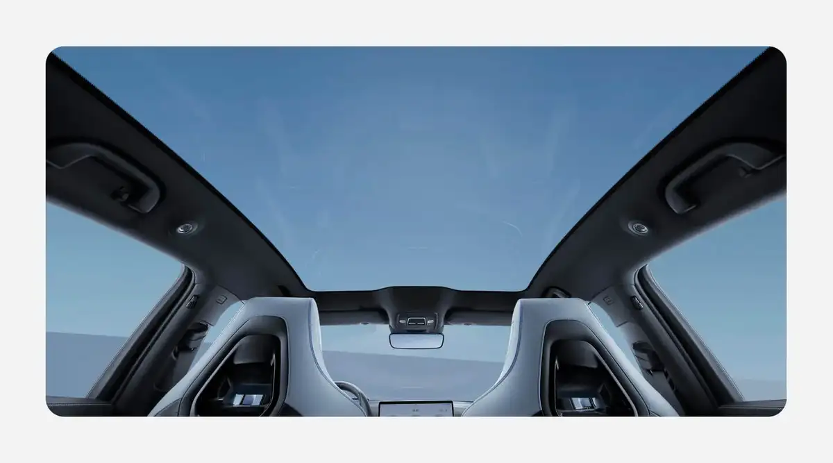 Panoramic sunroof image