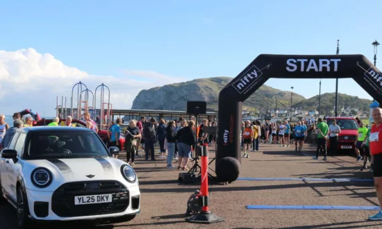 Halliwell Jones MINI Supporting RNLI 5K with Pride