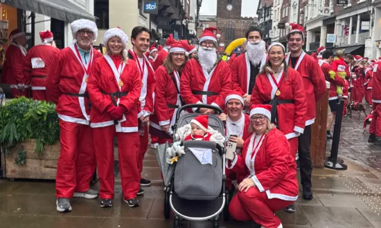 Festive Fun at the Chester Santa Dash 2025