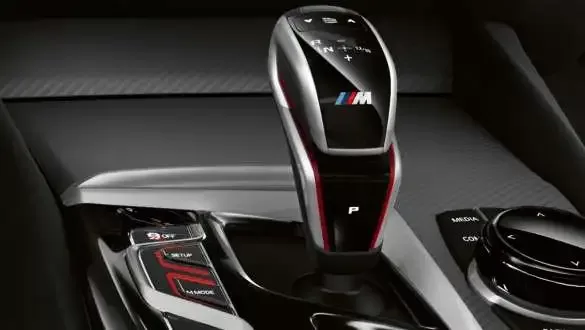 M gear selector switch.