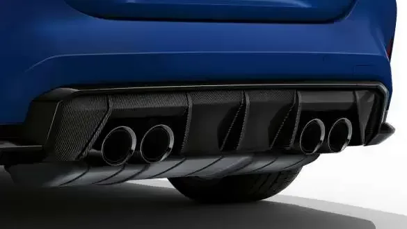 M Sport exhaust system.